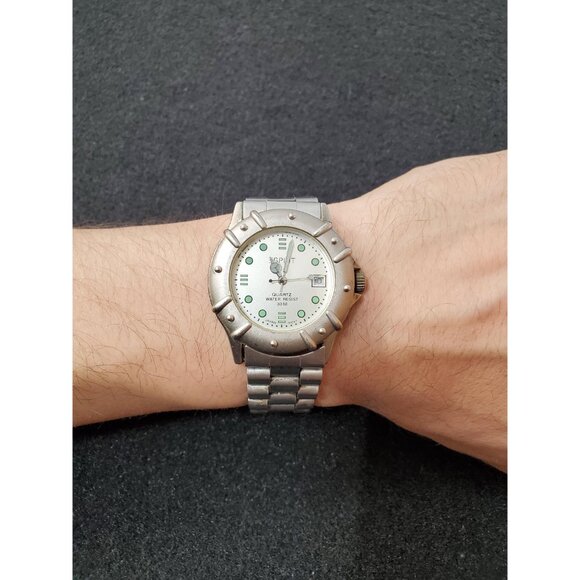 Vintage Men's Esprit Watch All Stainless Steel ladies mens quartz watch - Picture 7 of 10